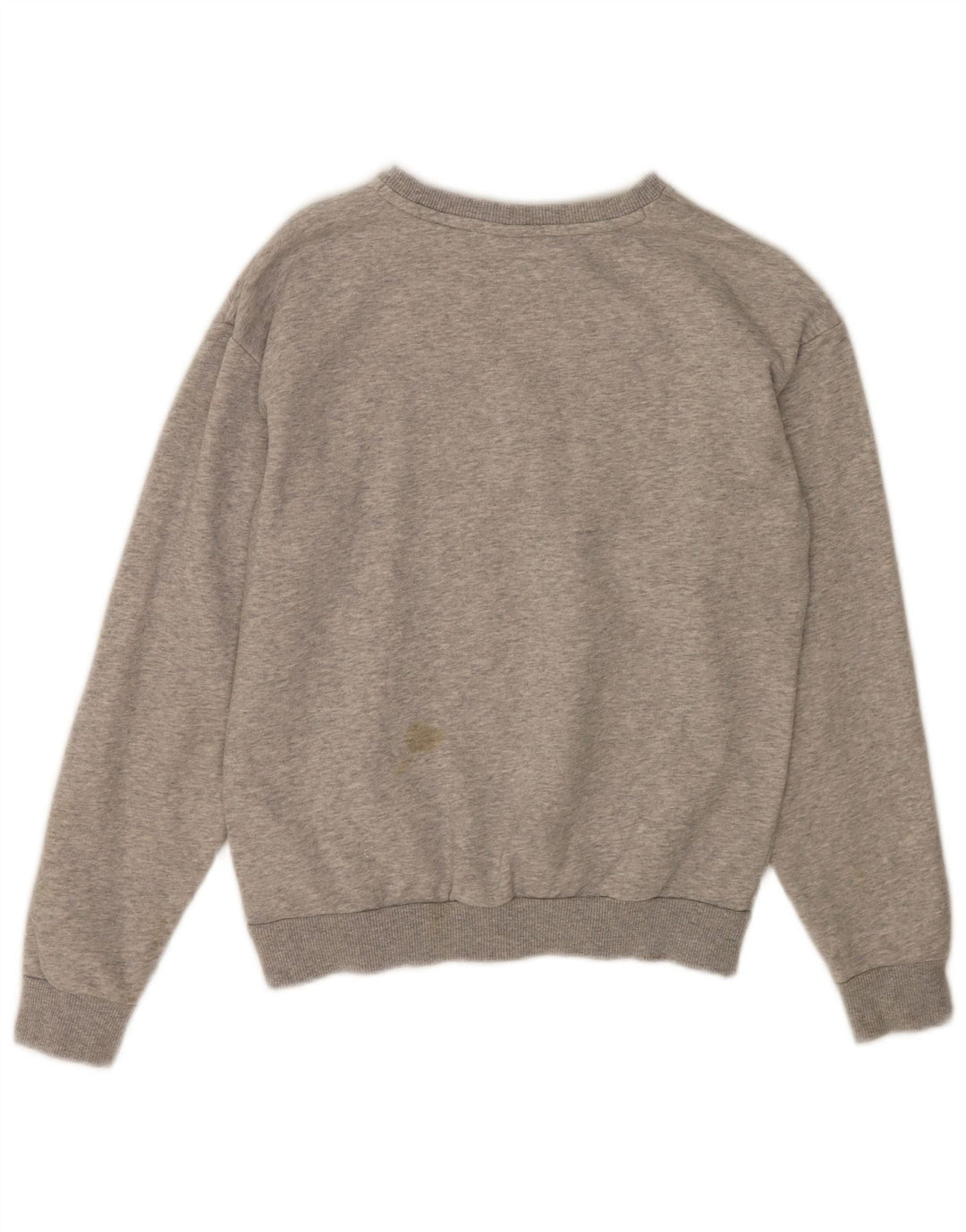 Puma Sweat-shirt Graphic Sweatshirt Jumper XS Homme Gris Moucheté Coton
