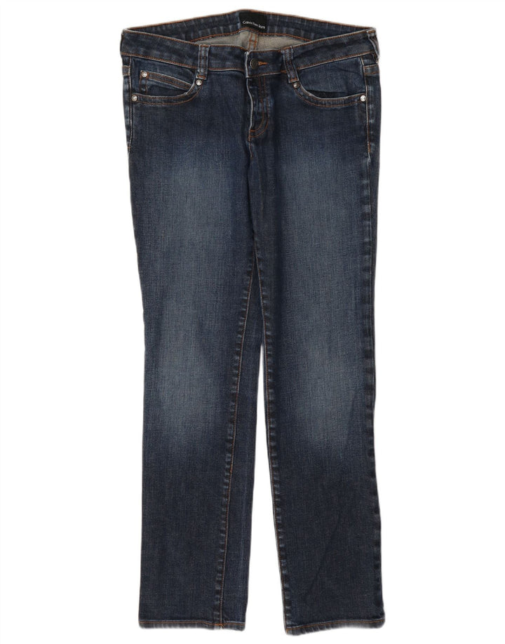 Calvin Klein Jean Slim Femme W34 L30 Bleu