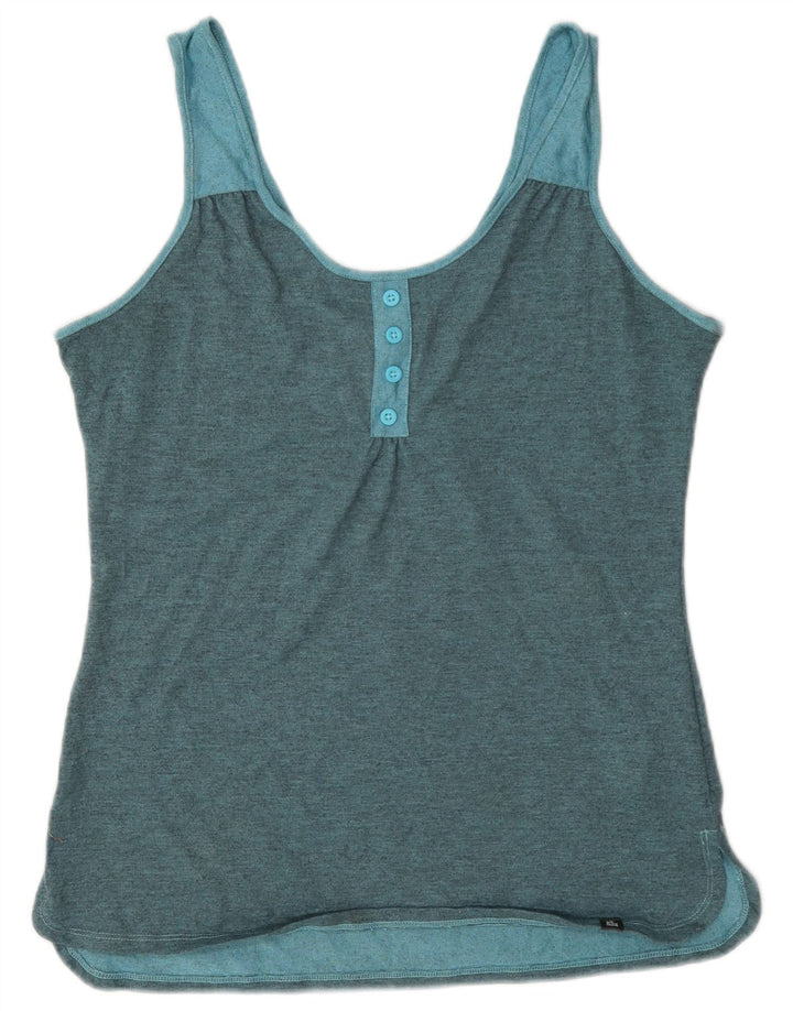 The North Face Débardeur pour femme UK 14 Large Bleu Polyester