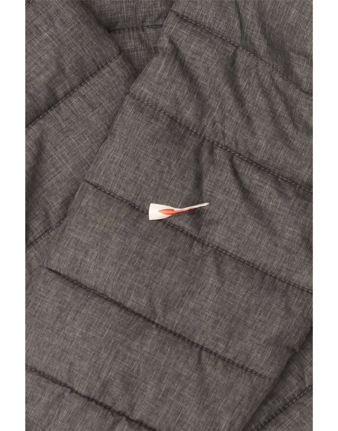 Ellesse Veste matelassée à capuche pour femme UK 6 XS Gris Nylon