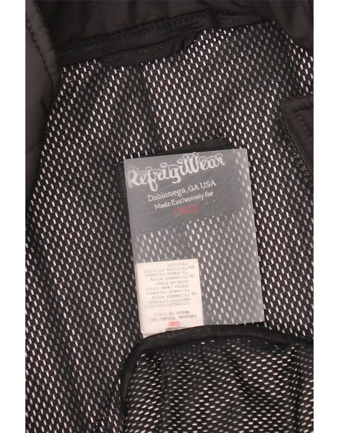 Refrigiwear Femme Cruz Veste Rembourrée UK 6 XS Noir Polyamide