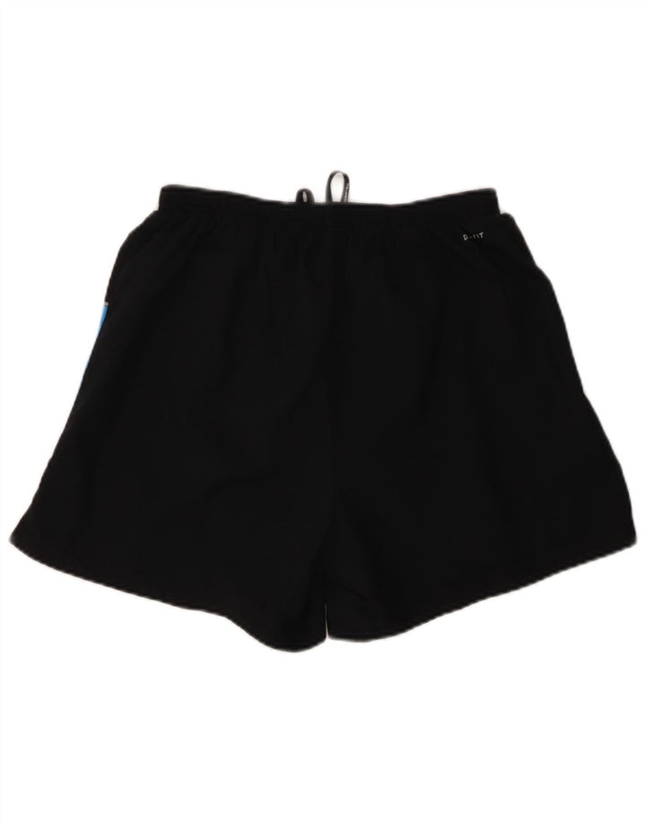 Nike Short de sport Dri Fit pour homme en polyester color block noir moyen