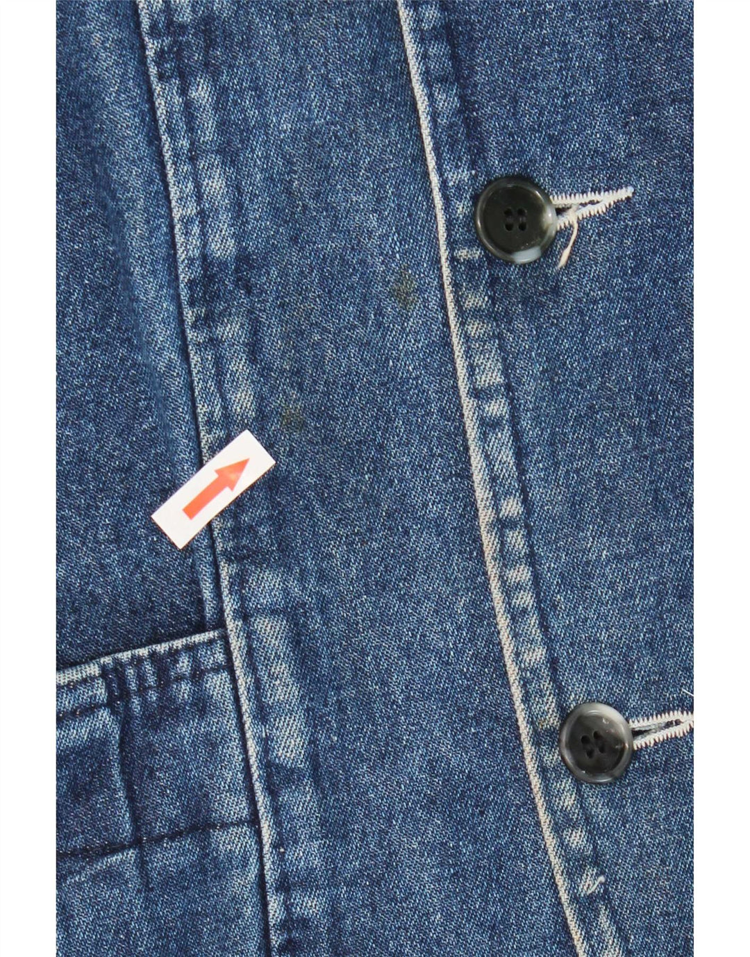 veste en jean homme vintage UK 42 XL Bleu
