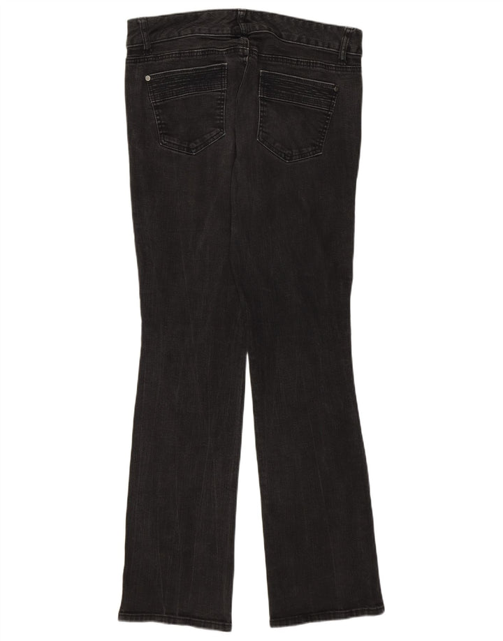 Tommy Hilfiger Jean bootcut pour femme US 10 Large W32 L30 Coton gris