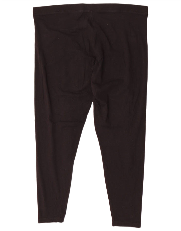 Marks & Spencer Leggings Femme UK 20 2XL Coton Noir
