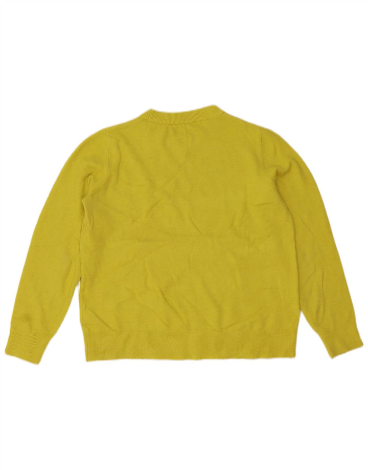 Marks & Spencer Pull col bateau pour femme UK 14 Jaune moyen