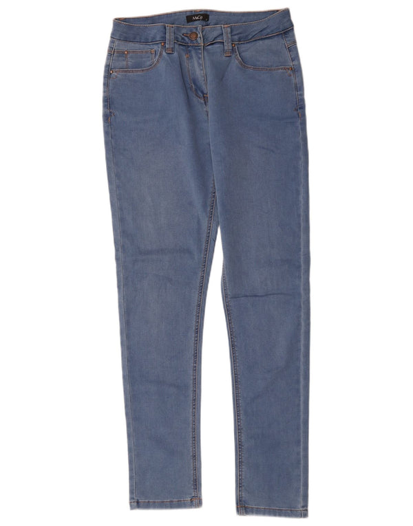 M&Co Jean skinny pour femme UK 12 Medium W28 L30 Bleu Coton