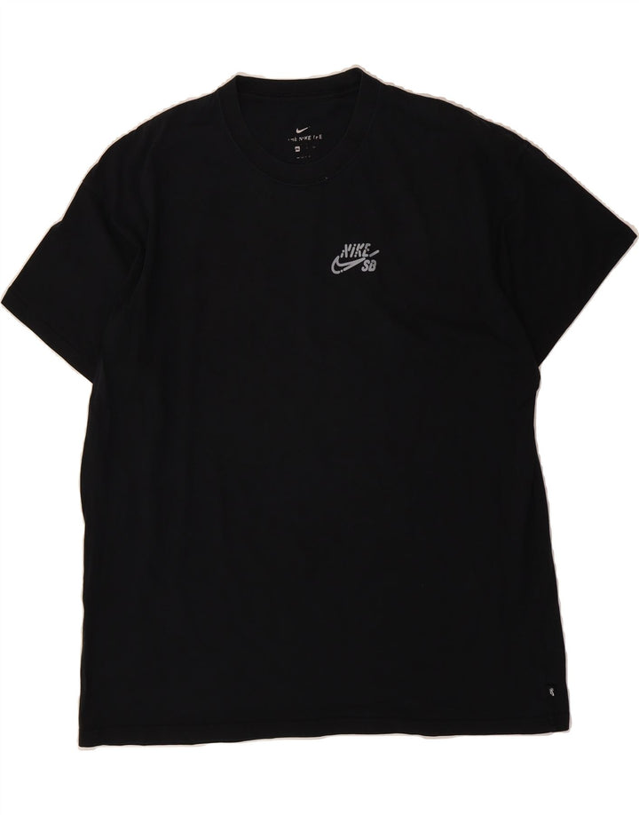 NIKE Mens Graphic T-Shirt Top 2XL Black Cotton Vintage Nike and Second-Hand Nike from Messina Hembry 