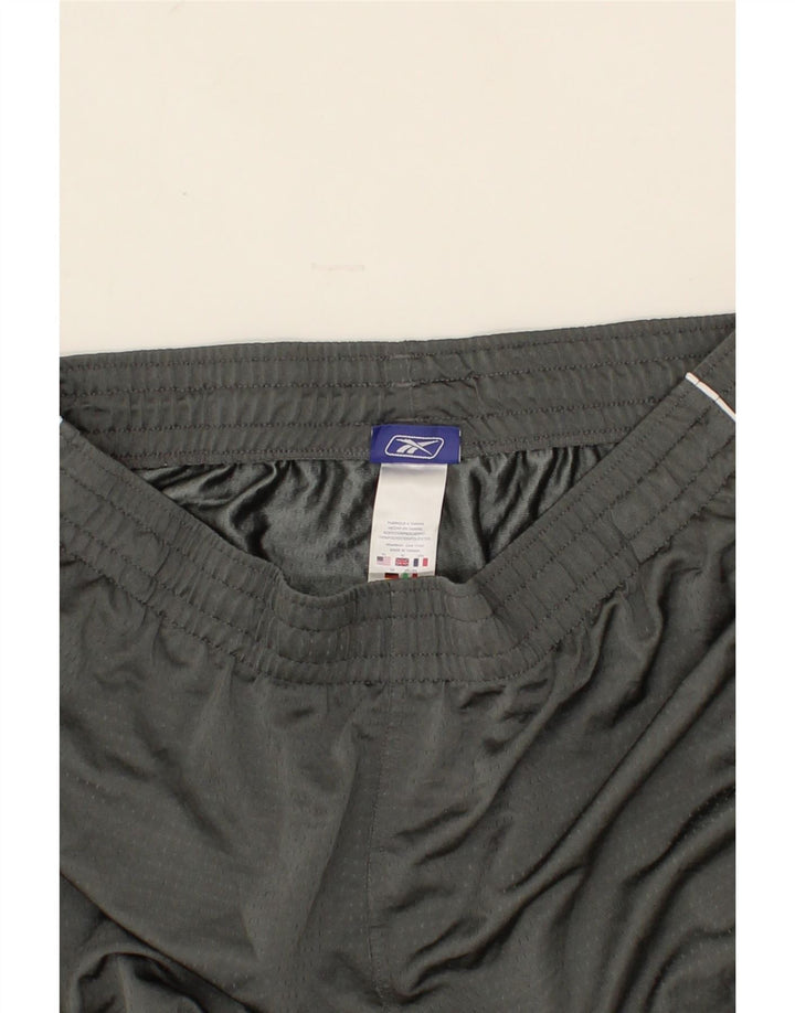 REEBOK Mens Tracksuit Trousers XL Grey Polyester Vintage Reebok and Second-Hand Reebok from Messina Hembry 