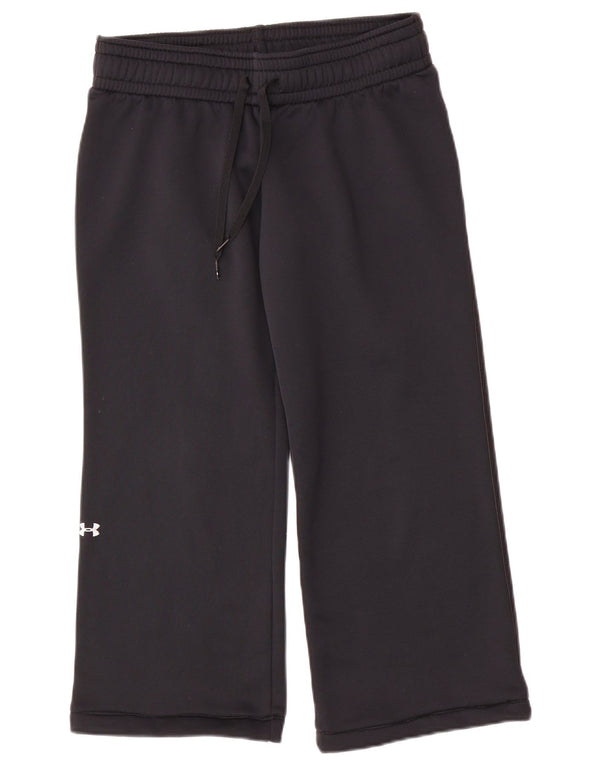UNDER ARMOUR Pantalon de survêtement court pour femme UK 10 Small Noir