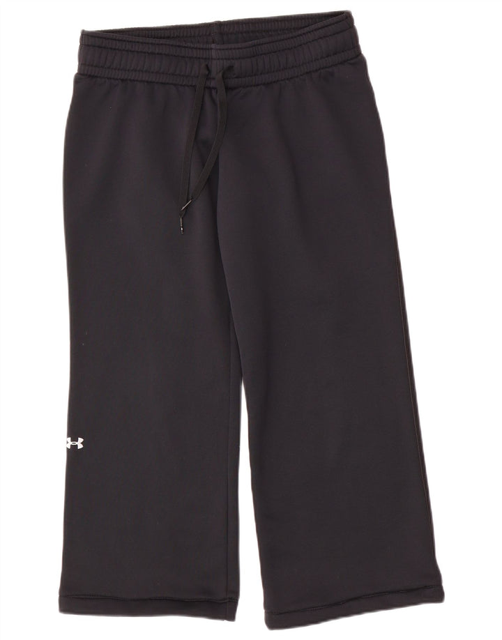 UNDER ARMOUR Pantalon de survêtement court pour femme UK 10 Small Noir
