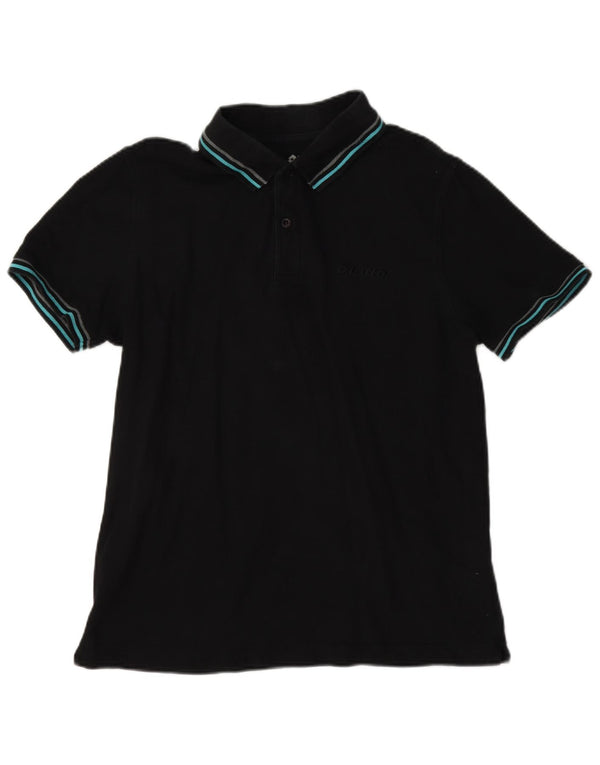 Lotto Polo Homme Petit Noir Coton