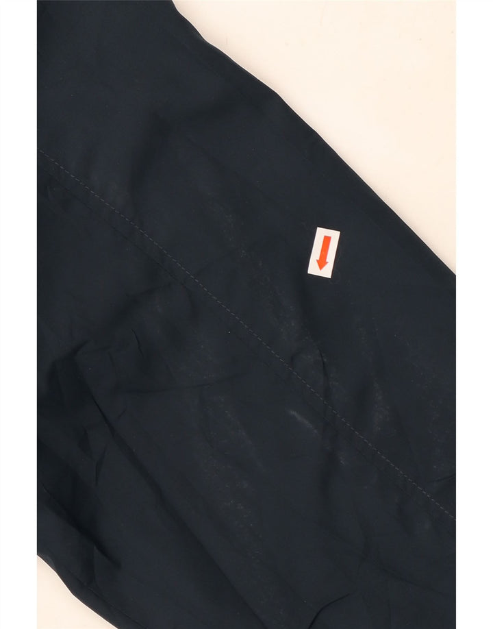 FRENCH CONNECTION Veste Bomber Homme UK 40 Large Bleu Marine Polyester
