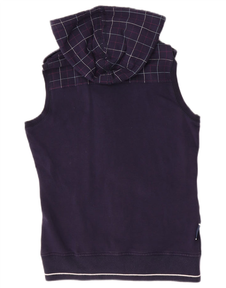 Champion Veste de survêtement à capuche pour femme UK 12 Medium Purple Check