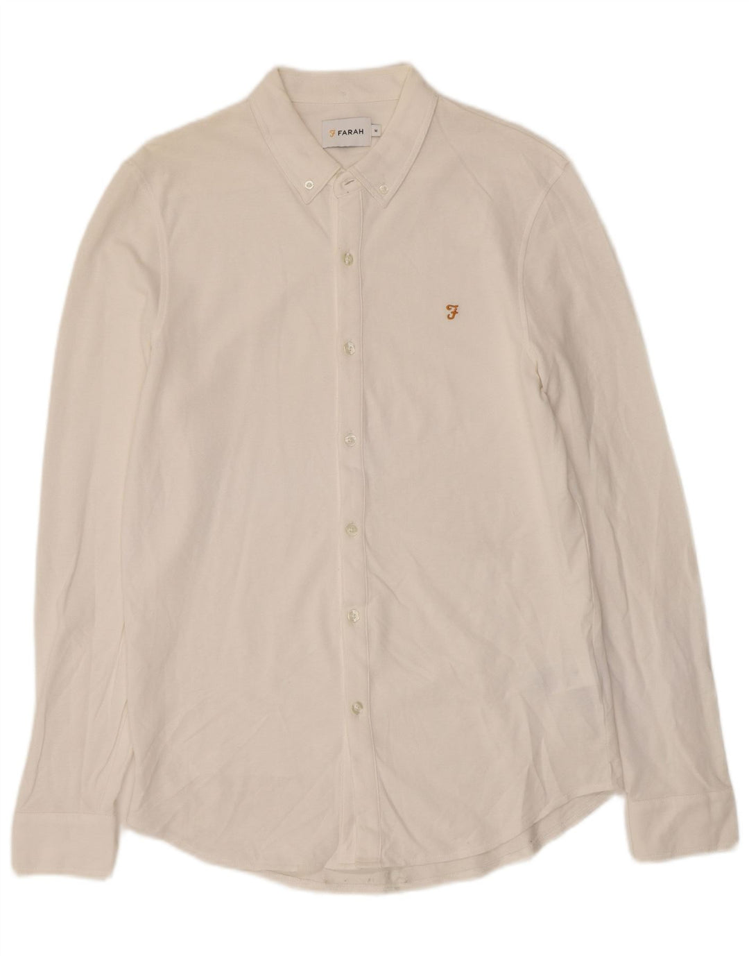 Farah Chemise Homme Blanc Moyen Coton