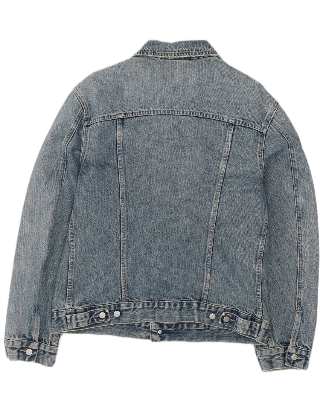 veste en denim homme vintage UK 36 Petit coton bleu
