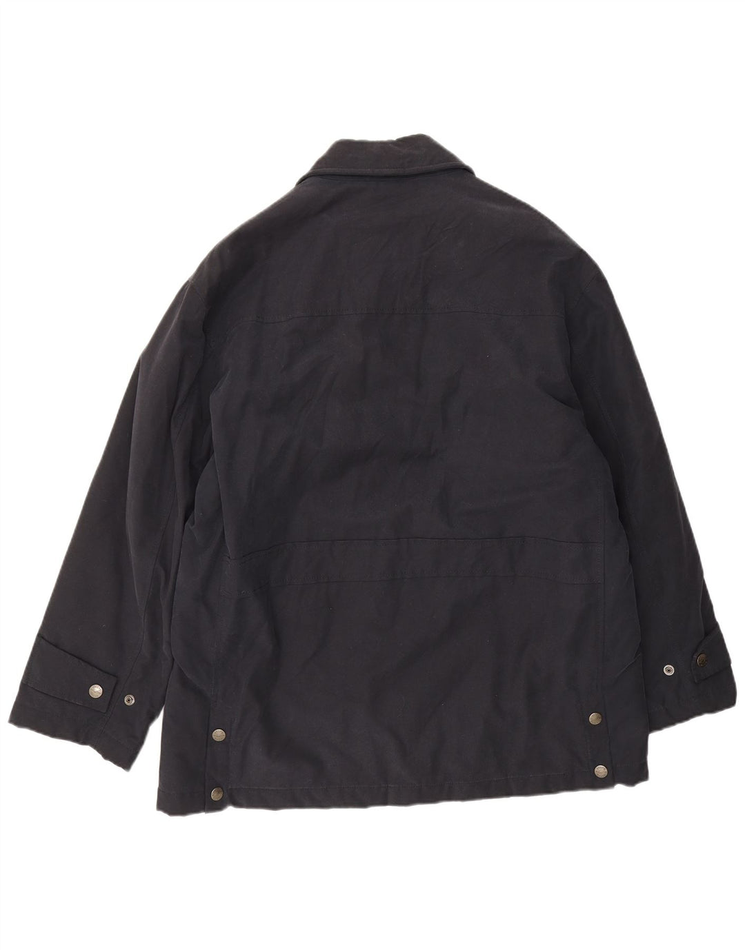 Belfe Veste coupe-vent pour homme UK 38 Bleu marine moyen Coton