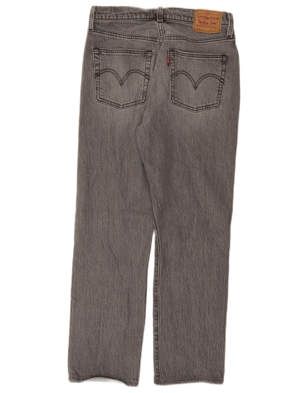 Levi's Jean Droit 501 Femme W27 L28 Gris Coton