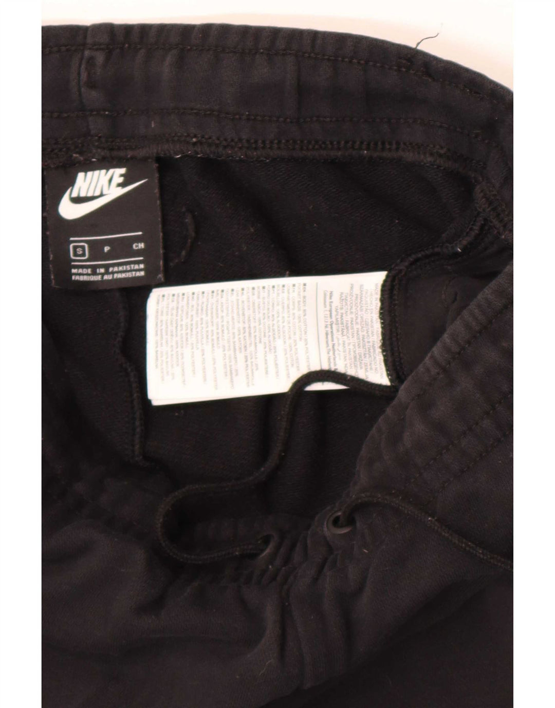 Nike Pantalon de survêtement pour homme en coton noir Taille S