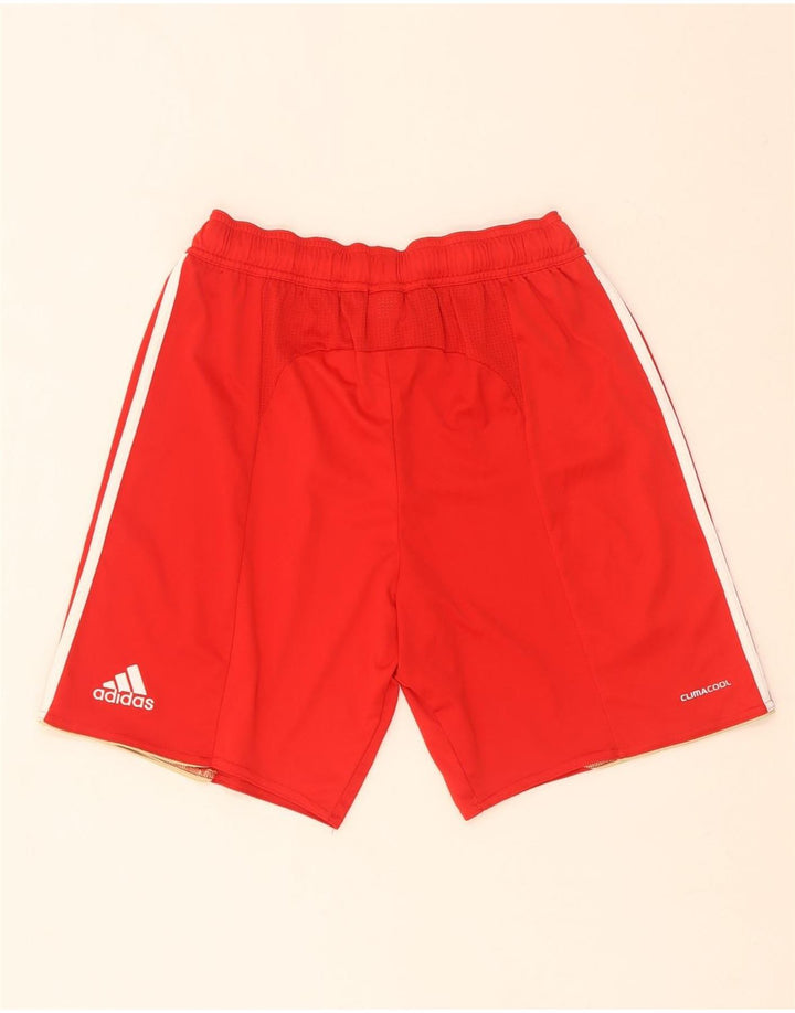 Adidas Short de sport Liverpool pour homme Petit Rouge Polyester