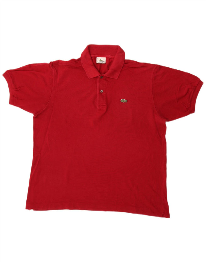 Lacoste Polo Homme Taille 5 Grand Coton Rouge