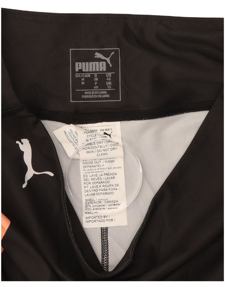 PUMA Legging graphique pour femme UK 42 Polyester color block noir moyen