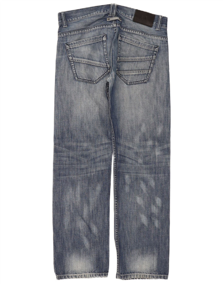 Armani Exchange Jeans Loose Homme W32 L32 Bleu Coton