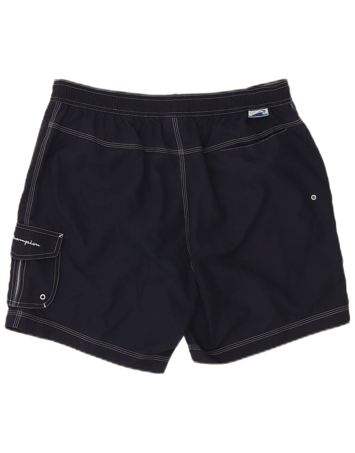 CHAMPION Short de Bain Homme XL Bleu Marine Polyester
