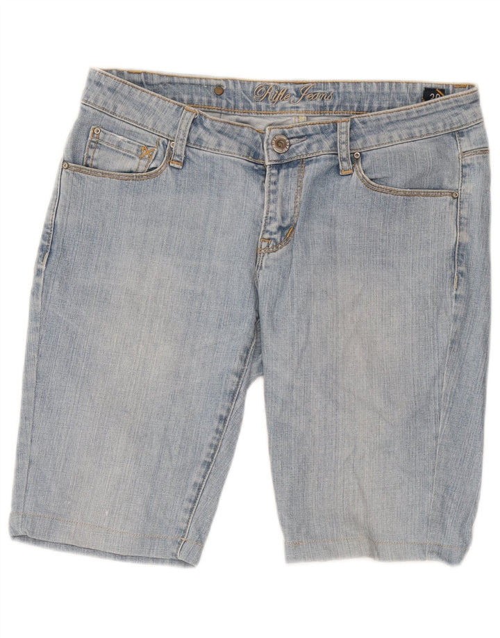 Short en Jean Rifle Homme W30 Bleu Moyen