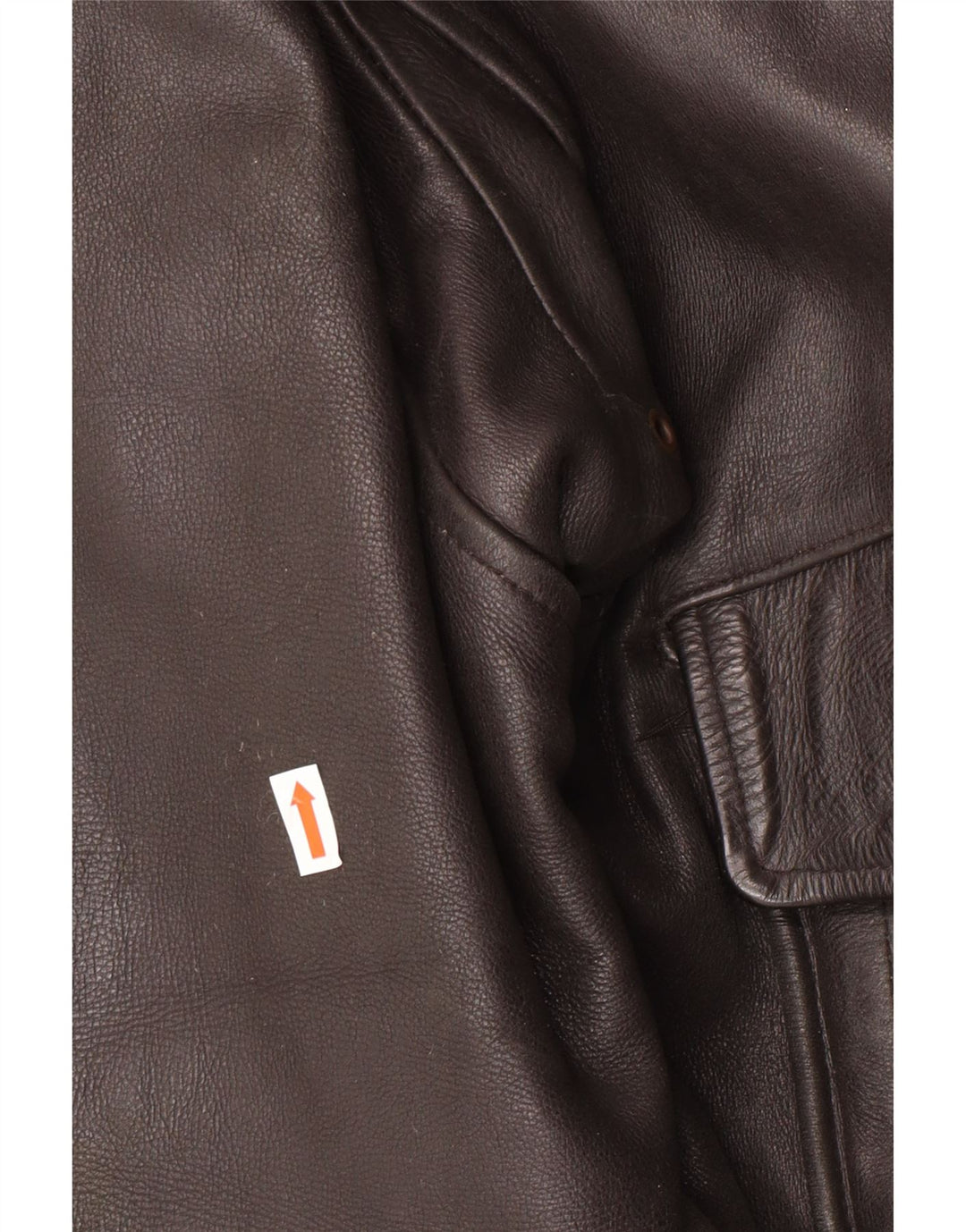 AVIATRIX Veste en cuir Flight pour homme UK 42 XL marron en cuir motard