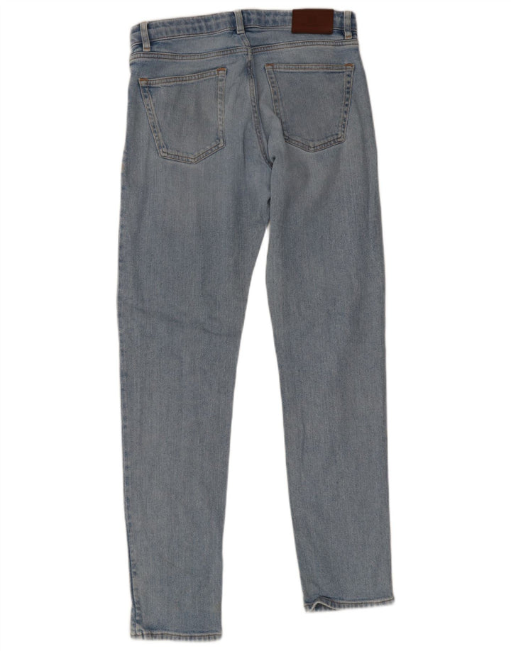 Massimo Dutti Jean slim pour homme EU 40 Medium W31 L33 Bleu