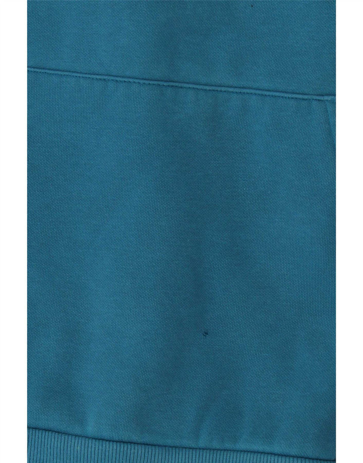 Puma Pull à Capuche Graphique Homme Bleu Moyen Coton