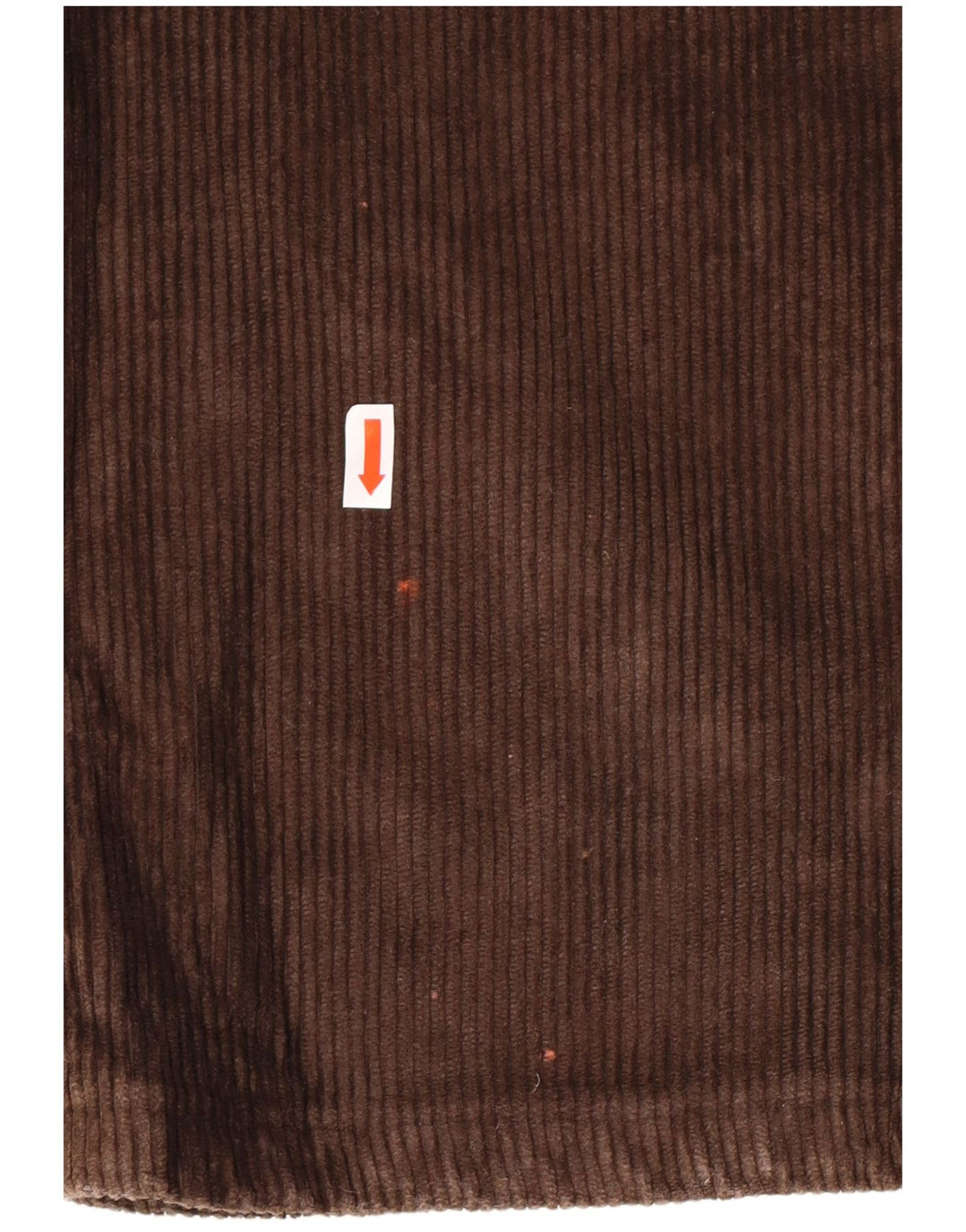 Carrera Pantalon droit en velours côtelé pour homme W34 L30 Marron