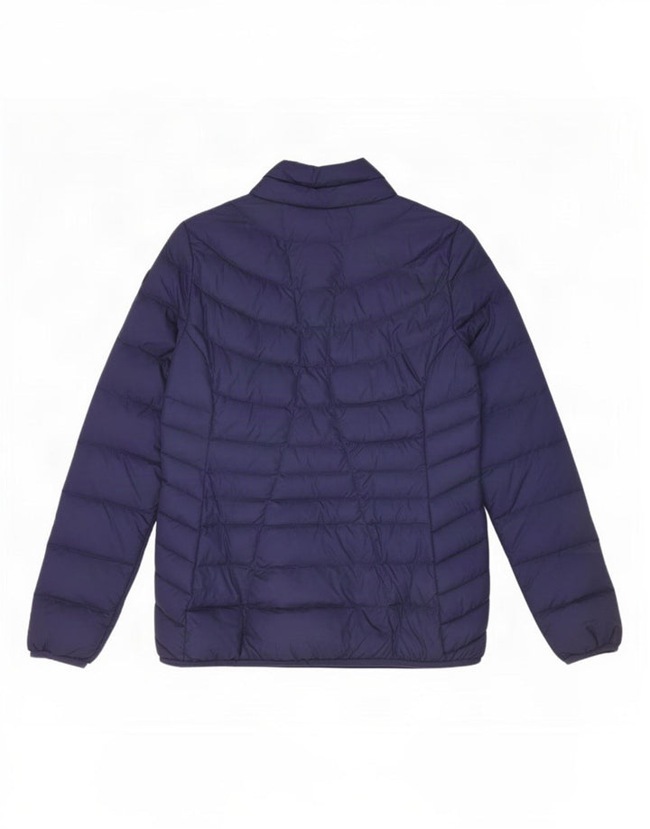Puma Veste matelassée pour femme UK 10 Small Bleu marine Nylon