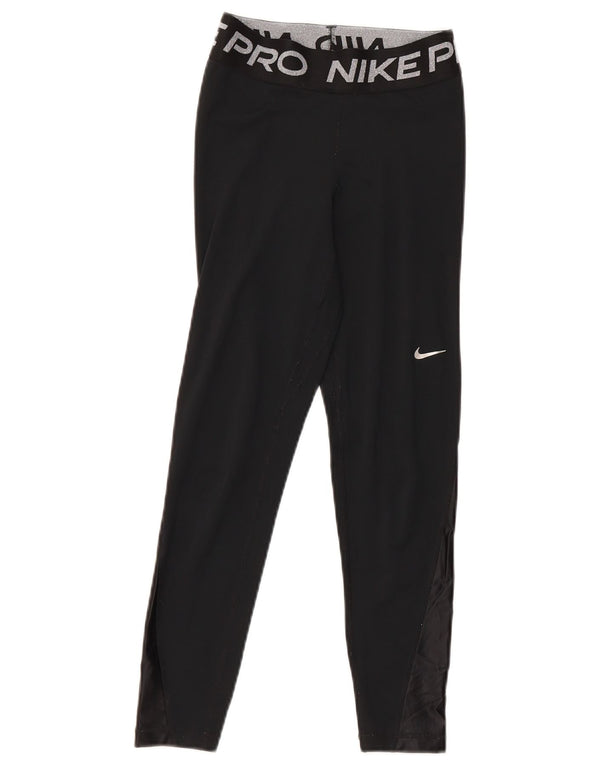 Legging Nike Dri Fit Graphic pour femme UK 6 XS Noir Polyester