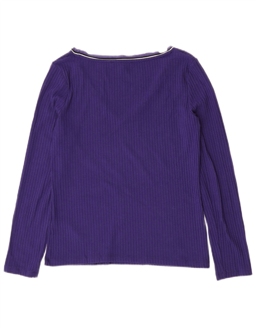 Marks & Spencer Haut à manches longues pour femme UK 10 Small Violet Polyester