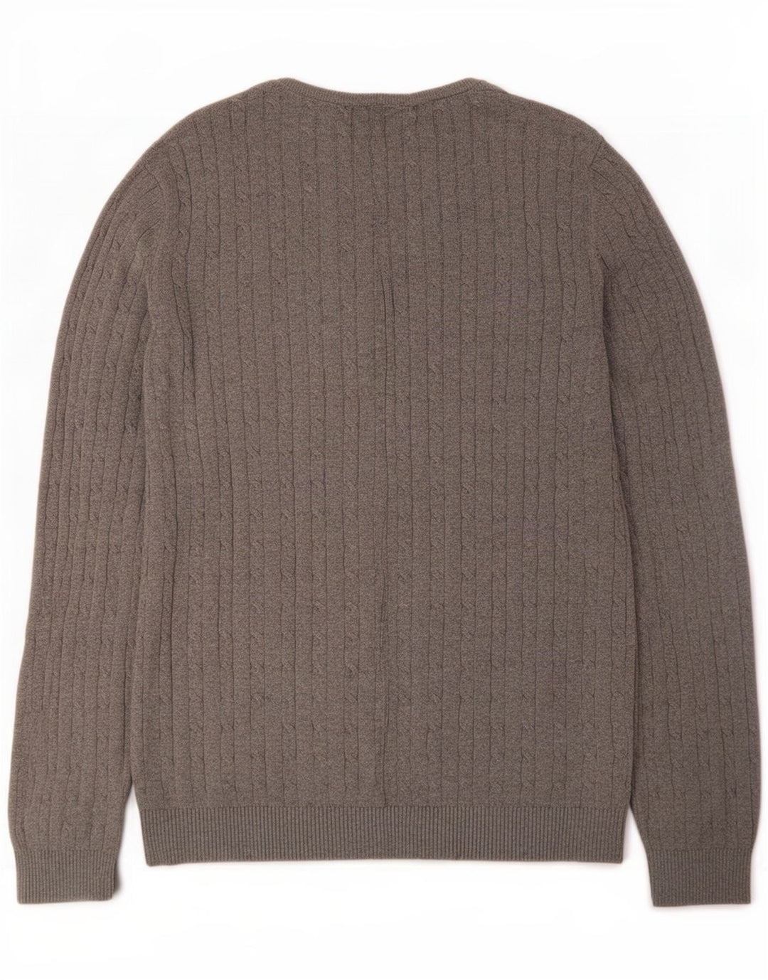 Jack & Jones Pull Col Rond Homme Gris Moyen Coton