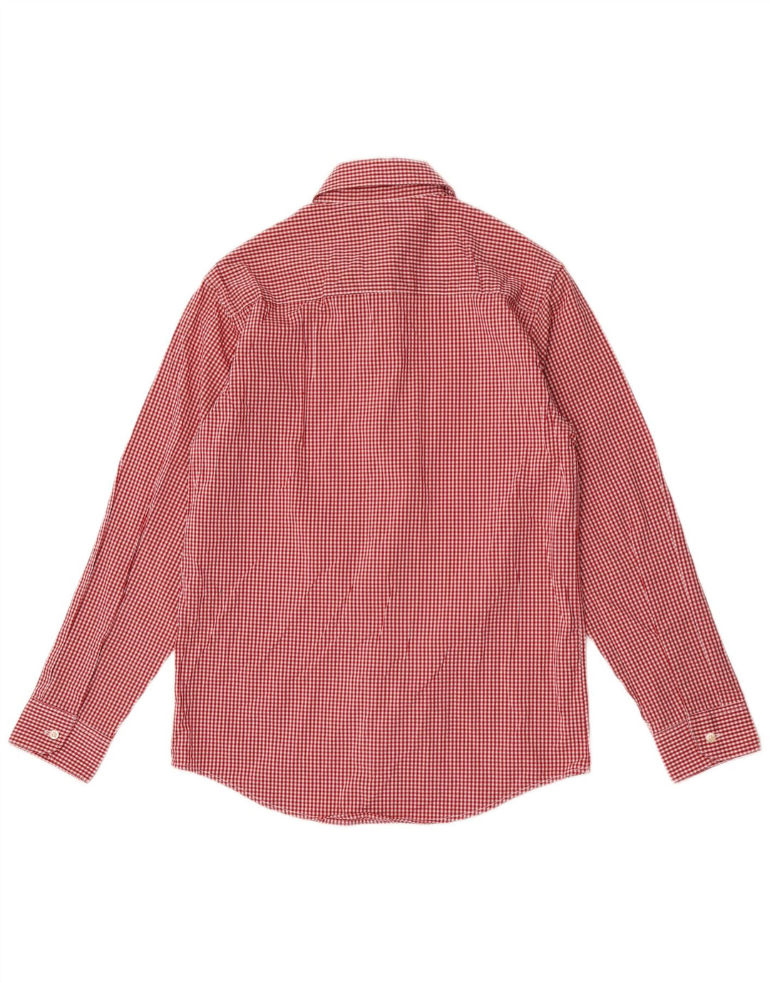 Chaps Chemise Stretch Garçon 12-13 ans Grand Coton Vichy Rouge
