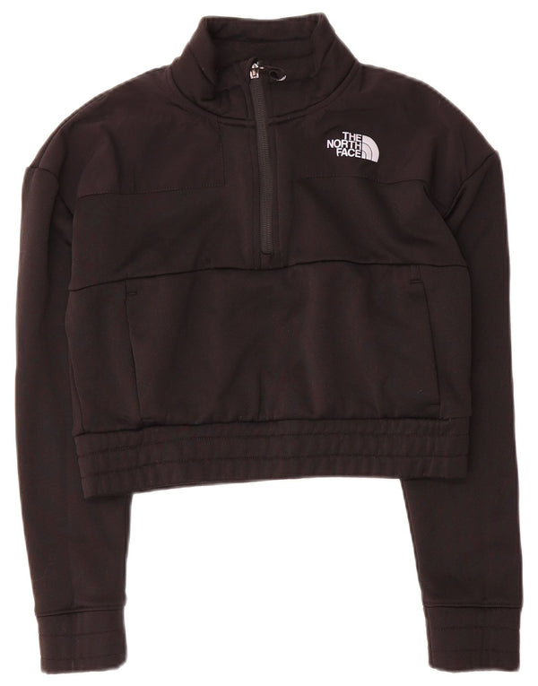 The North Face Sweat-shirt court coupe ample pour femme UK 6 XS Noir