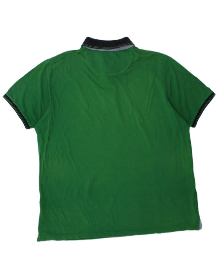 Bugatti Polo Homme 3XL Vert Coton