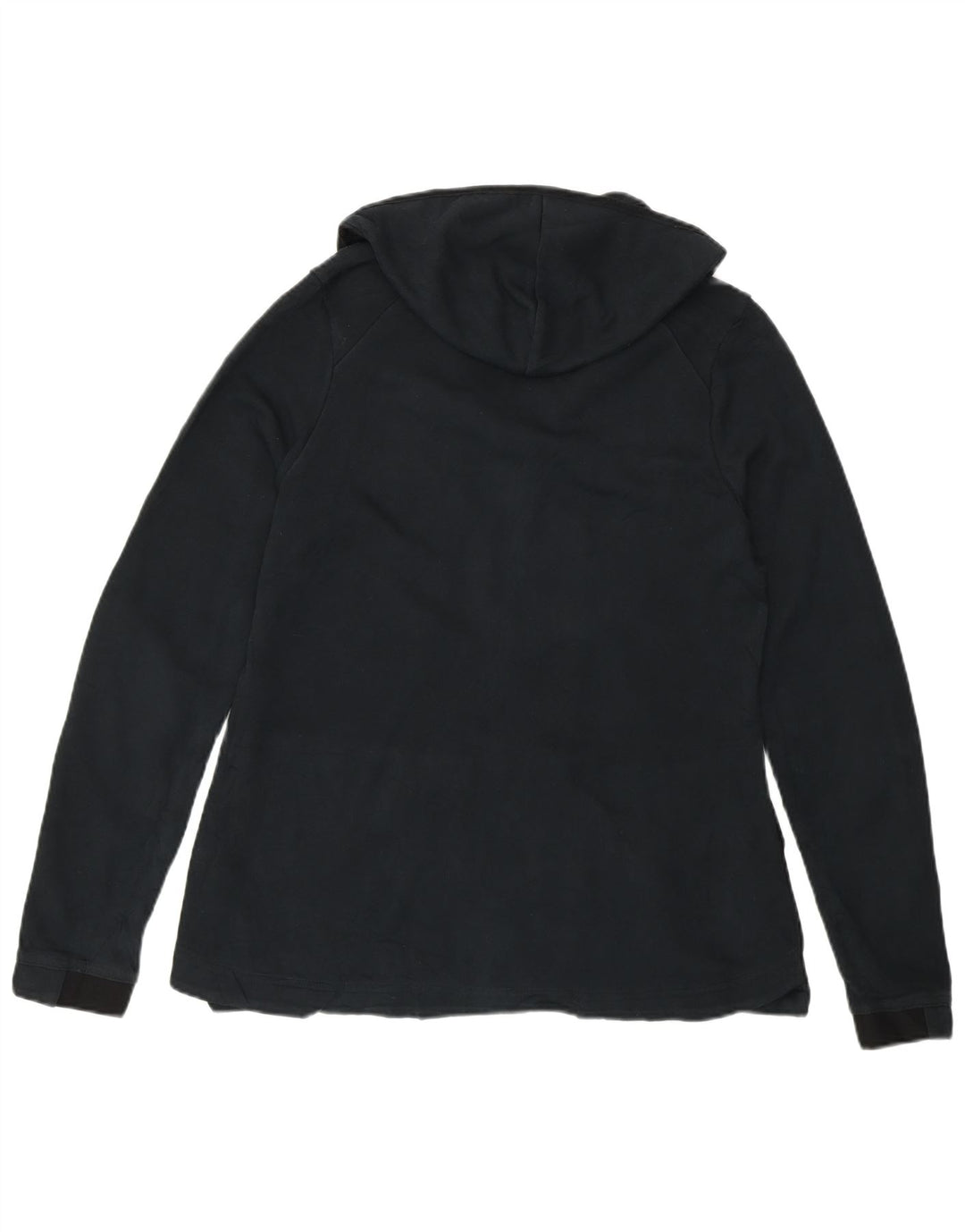 Nike Pull à capuche zippé pour femme UK 16 Large Noir Polyester