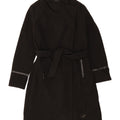 Oasis Manteau Femme UK 16 Large Noir Polyester