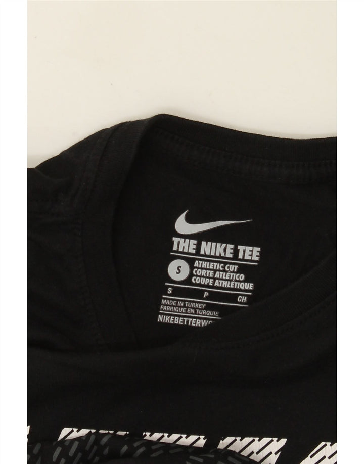 Nike T-shirt graphique coupe athlétique pour homme, petit, noir
