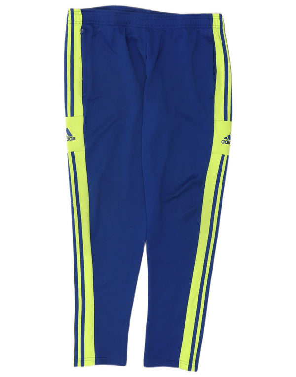 Adidas Pantalon de survêtement Aeroready pour homme XL Bleu Colorblock Polyester