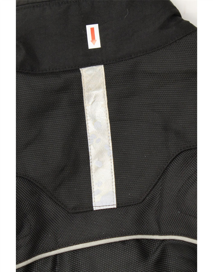 IXS Mens Graphic Racer Jacket UK 40 Large Black Polyamide Vintage IXS and Second-Hand IXS from Messina Hembry 