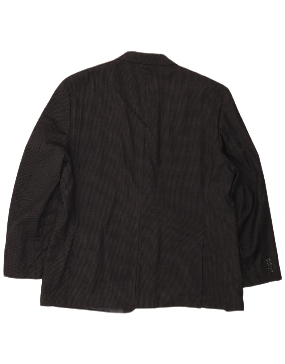 MICHAEL KORS Veste blazer à 2 boutons pour homme UK 46 3XL Laine noire