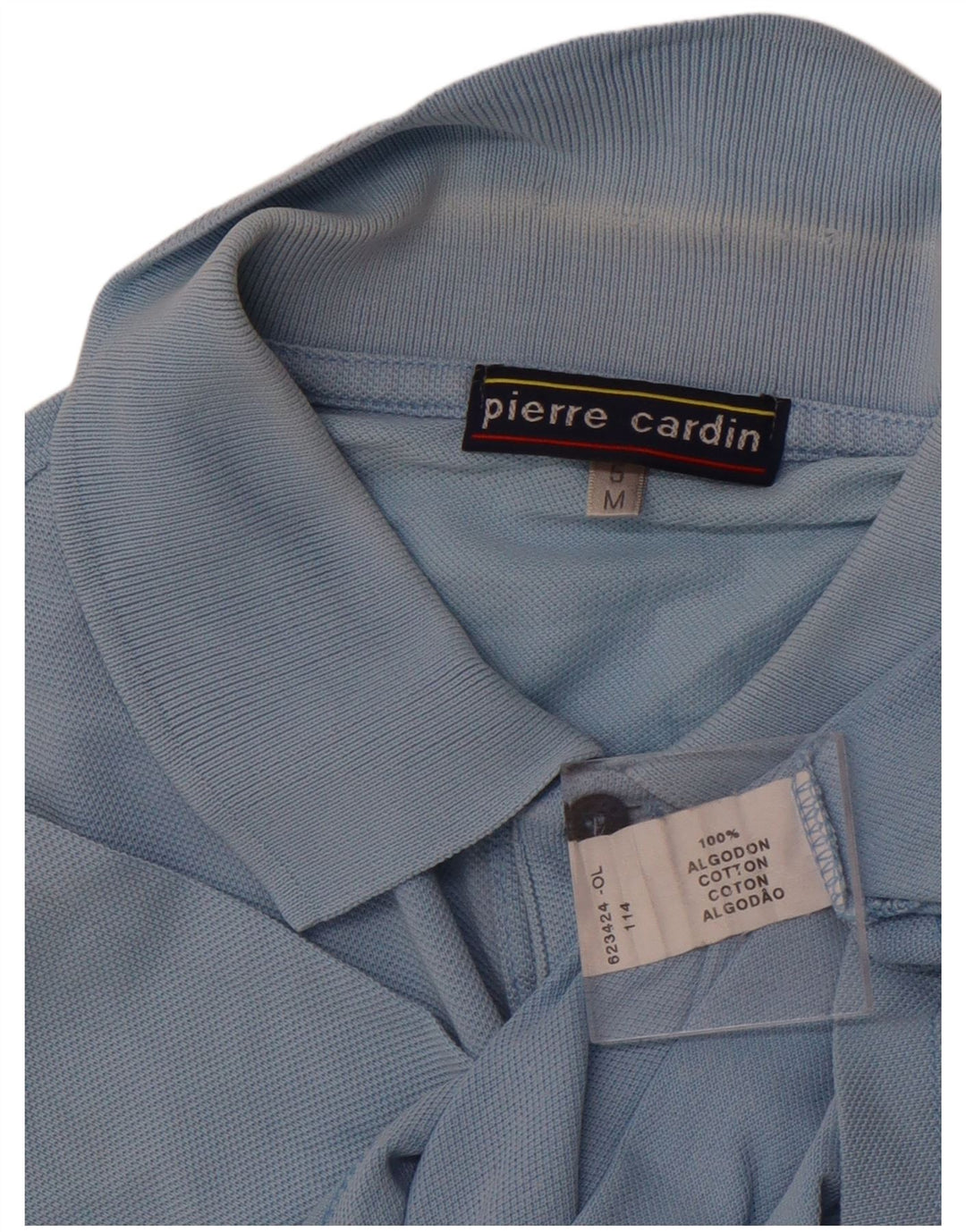 PIERRE CARDIN Polo Homme Bleu Moyen Coton