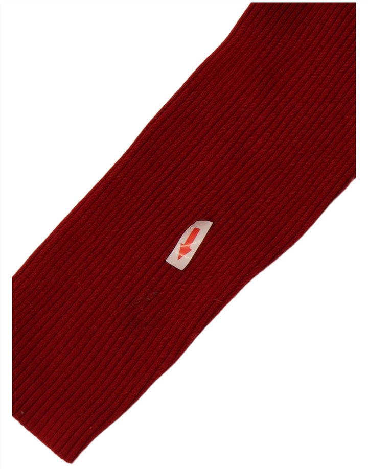 John Lewis Pull cardigan ouvert surdimensionné pour femme UK 10 Petit polyester rouge
