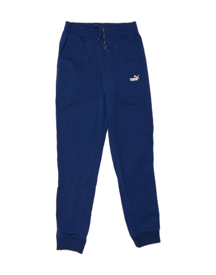 PUMA Mens Tracksuit Trousers Joggers Small Blue Polyester Vintage Puma and Second-Hand Puma from Messina Hembry 