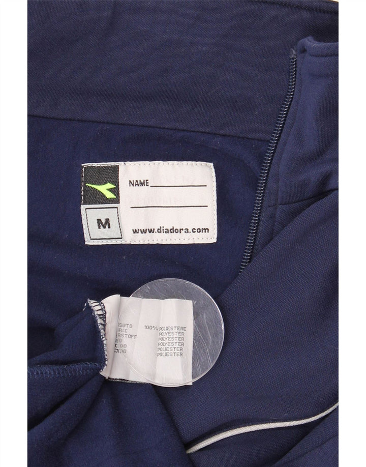 DIADORA Veste de Survêtement Homme Bleu Marine Moyen Polyester